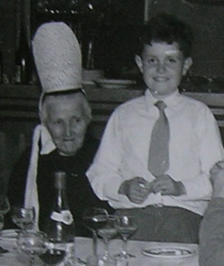 CLEAC''H (LE) Marie Louise, en 1957 ou 1959 (communion de mon père)