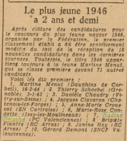 L'Equipe, 31 octobre 1946