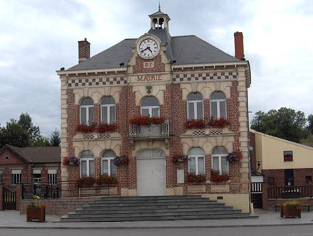 Mairie de Souchez, juillet 2007